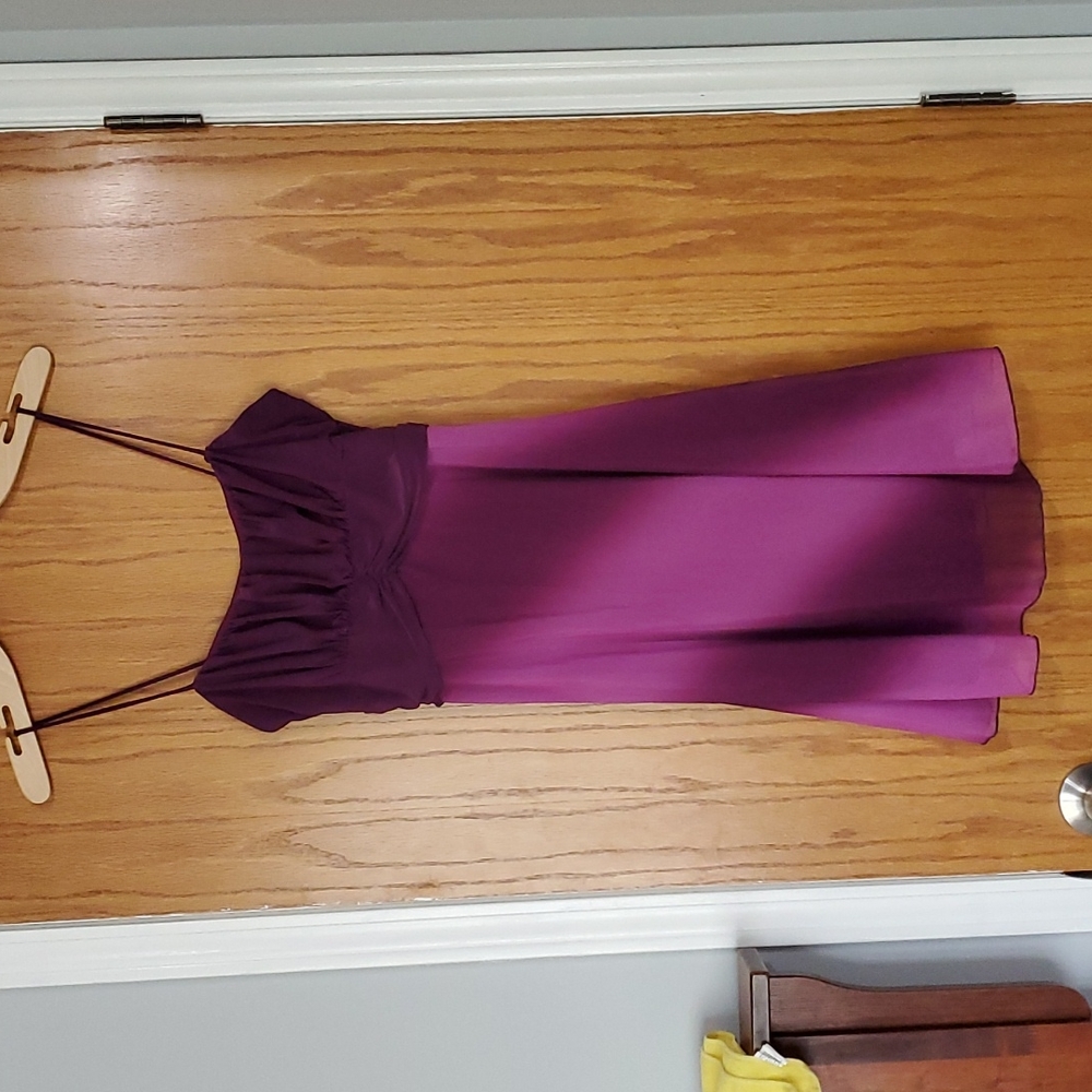 Ombre purple dress